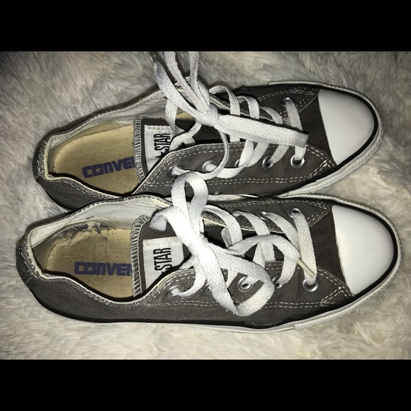 Women’s grey Converse sneakers size 6 - Picture 5 of 6